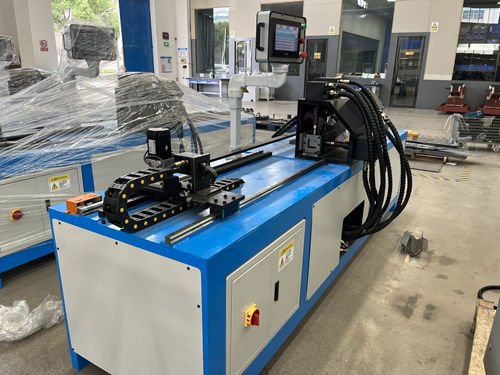 What is the problem with the angle iron punching machine cutting continuously?